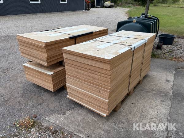 Krydsfinerplader - 200x79,5x3cm - 70 styk
