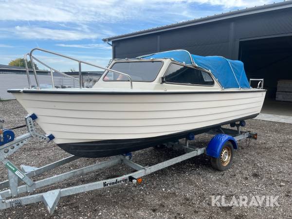 Motorbåd Hewa/Yamaha 16Fod/25HK med Trailer
