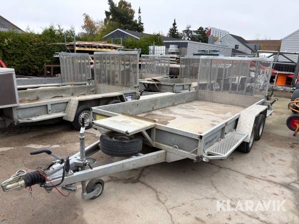 Maskintrailer Variant 3518M4 3.500 kg med ramper 1 styk