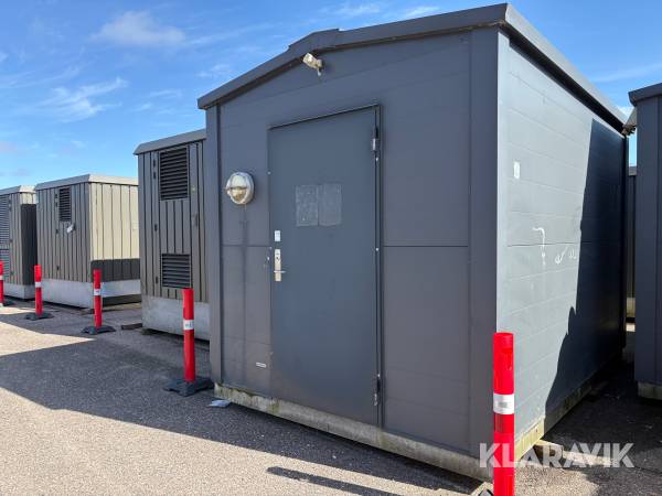 Teknikhus Siemens isoleret med 150 mm betondæk