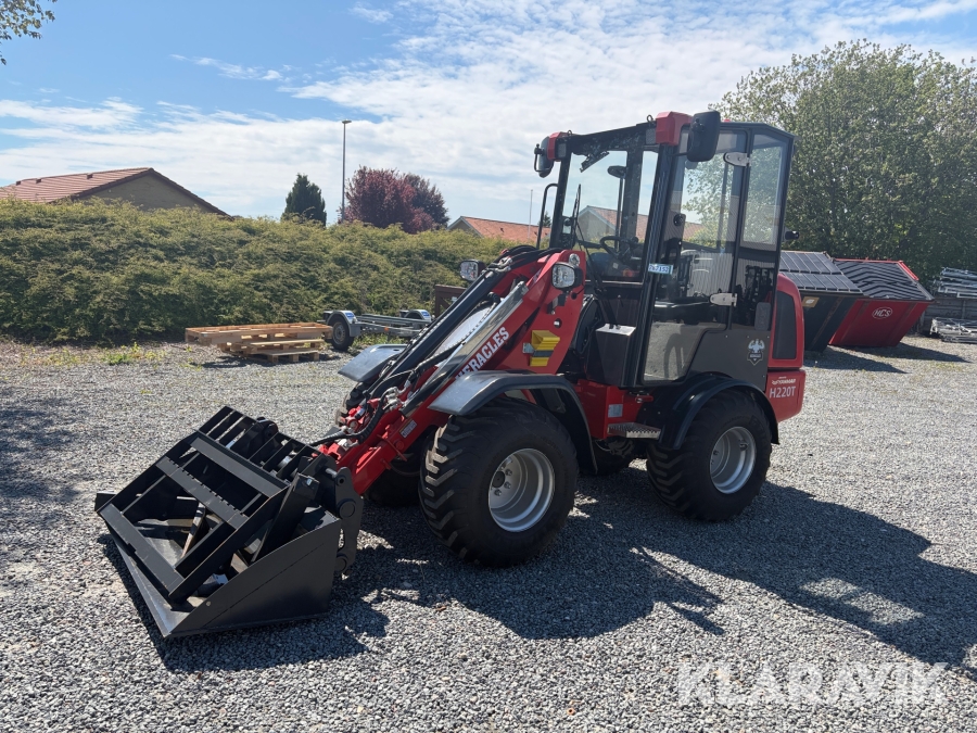 Minilæsser Heracles H220T med teleskoparm