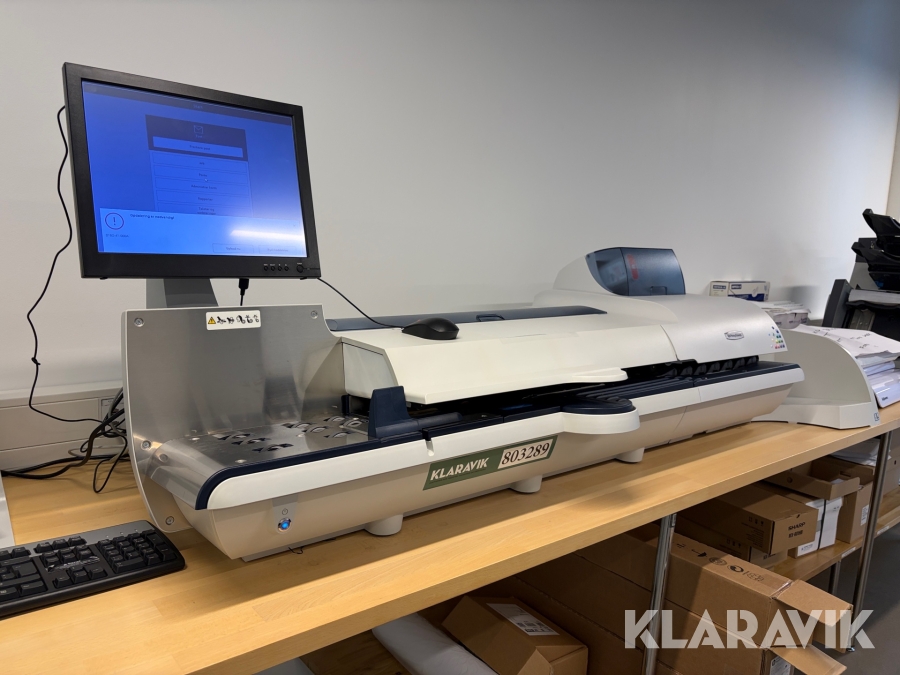 Flankeringsmaskine Pitney Bowes MPR2