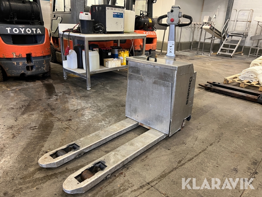 Transport palleløfter rustfri Samag Micron