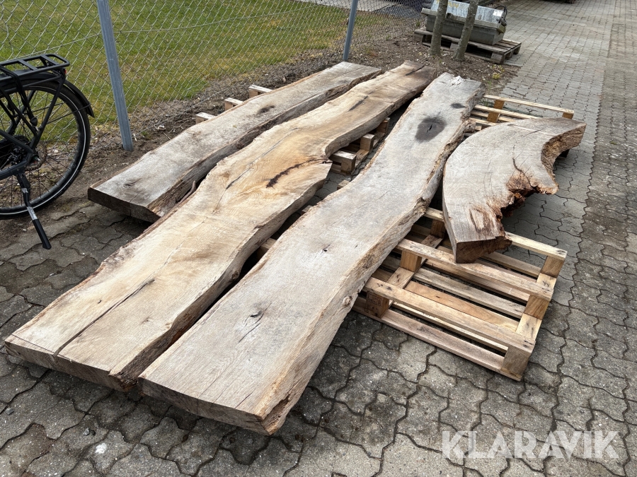 Egeplanker 4 styk