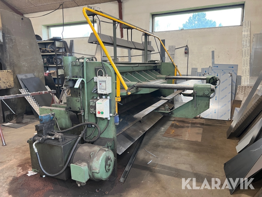 Plade klipper 6 mm / 300 cm