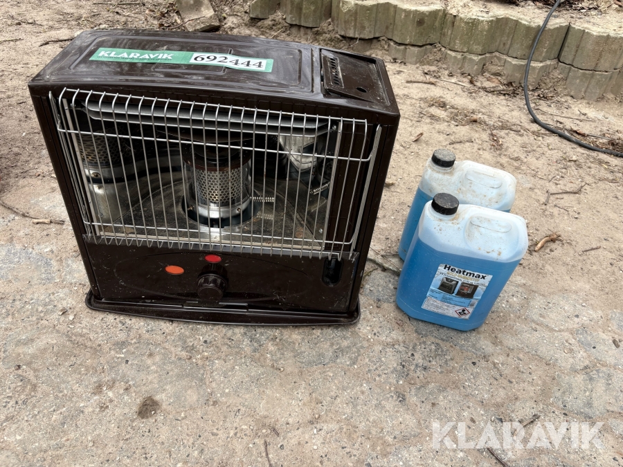 Rumvarmer/Petroleumskamin R236 inkl. 2 x Heatmax Gold brændstof