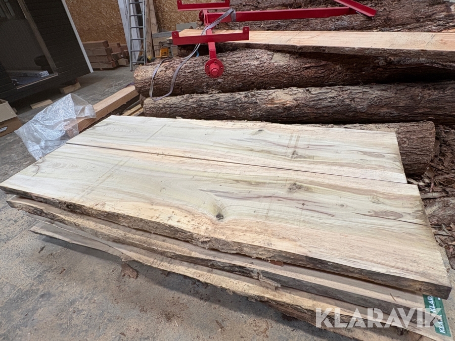 Amerikansk tulipan træ planke 2 styk