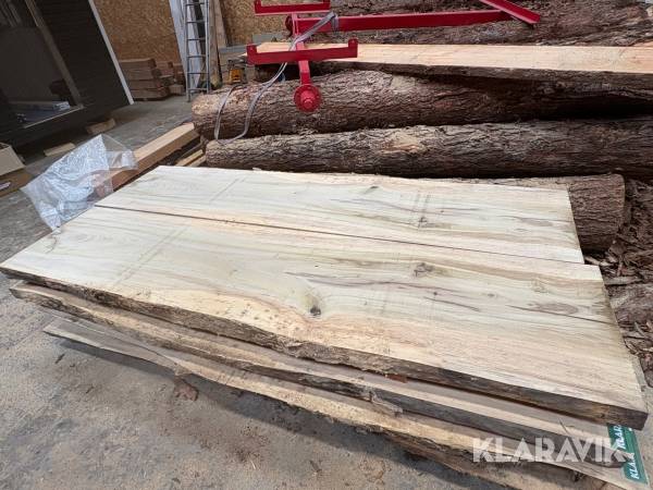 Amerikansk tulipan træ planke 2 styk