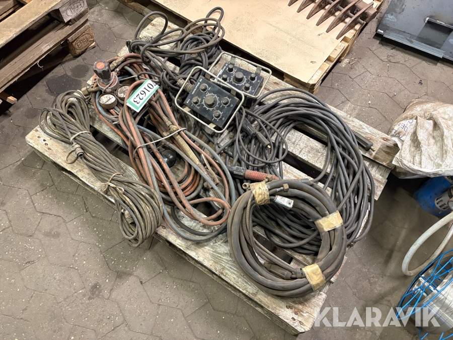 Svejse ledninger/udstyr