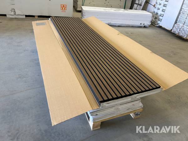 Akustikpaneler Fibrotech Smoked Oak 100 styk