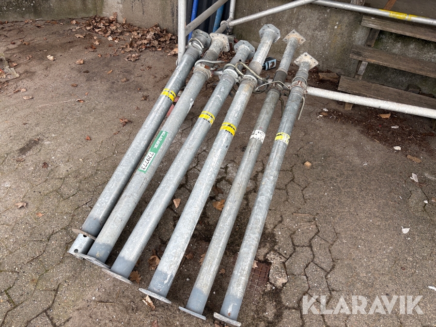 Rørstøtter/soldater 7 styk Europlus 400EC