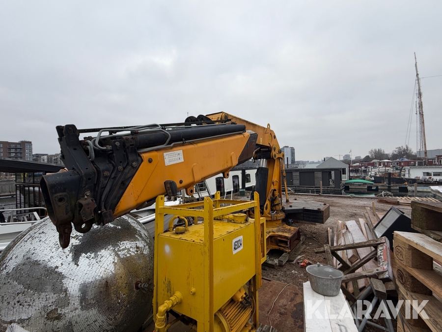 Hydraulisk læssekran med hydraulikstation Palfinger PKR 540C V1