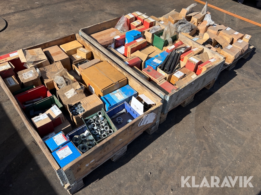 Bolte og møtrikker stål 350 kg