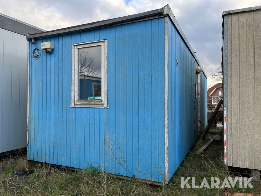 Mandskabsvogn med toilet