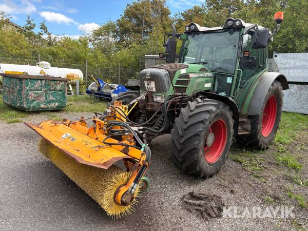 Traktor Fendt 210, vario 4WD - inklusiv kost