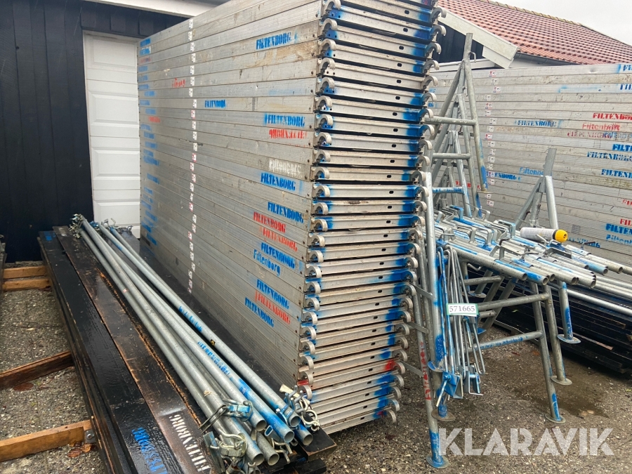 Bukkestillads Jumbo med 3.5 meter 