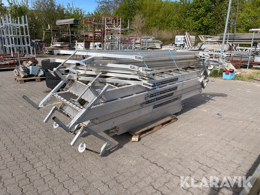 Trapper Specielfabrikken Vinderup metal til skurvogn