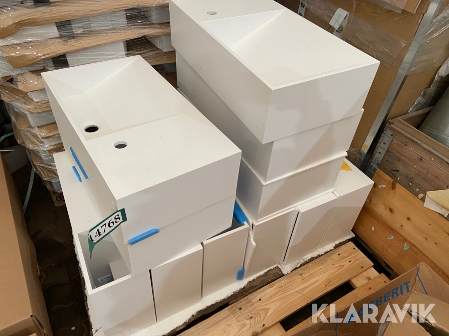 Håndvask LP corian 2 stk