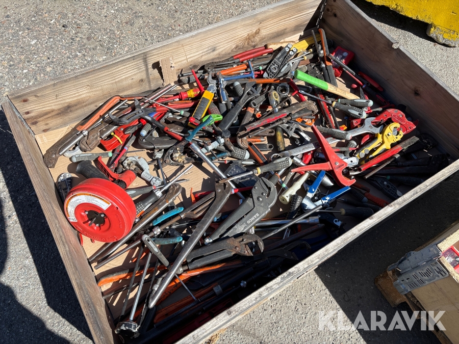 Assorteret værktøj - 1 palle