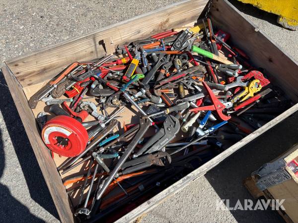 Assorteret værktøj - 1 palle