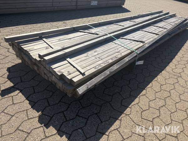 Reglar Trykimpreneret - 45x45x4800mm - 88 styks