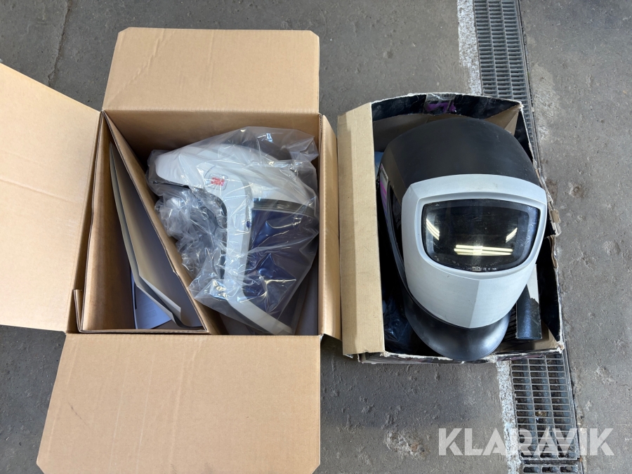 Svejse- og friskluftshjelm 3M Speedglas 2styk
