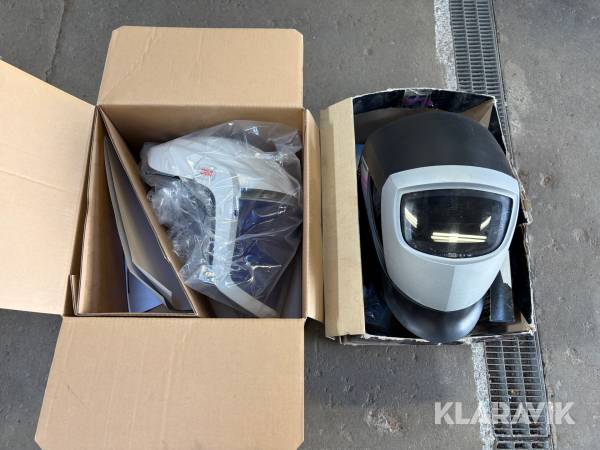 Svejse- og friskluftshjelm 3M Speedglas 2styk