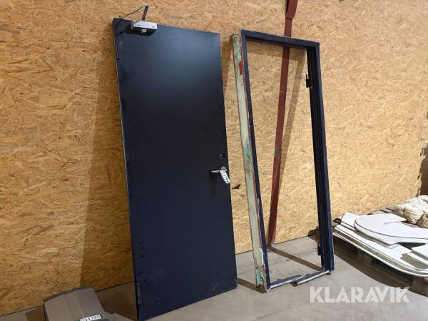 Branddør med karm Randi 1 styk