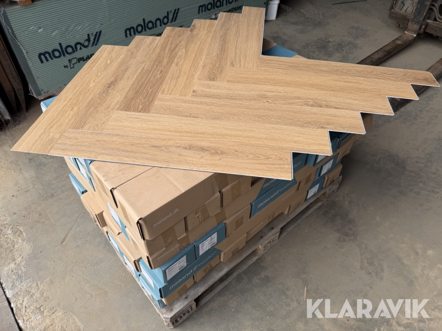 Gulv Moland Bastion Sildeben Design Eg Mørk - 75,9m2