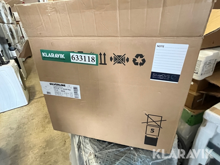 Emhætte Silverline SC 1163-60 RF Frigg