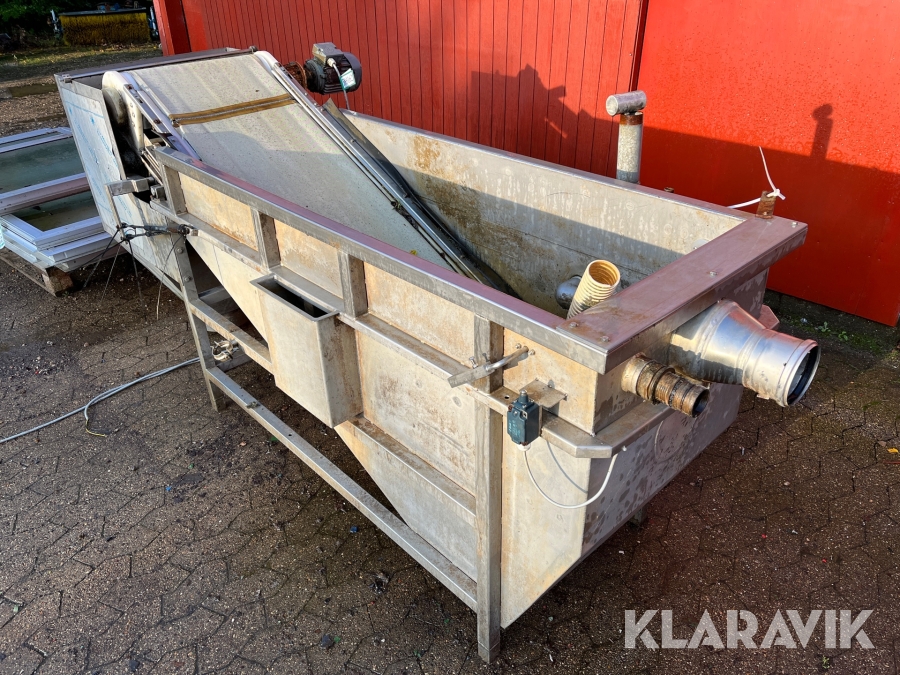 Båndfilter Rustfri stålopbygning.