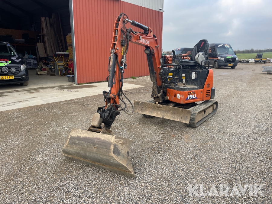 Gravemaskine Hitachi ZX190-6 YR med skovle