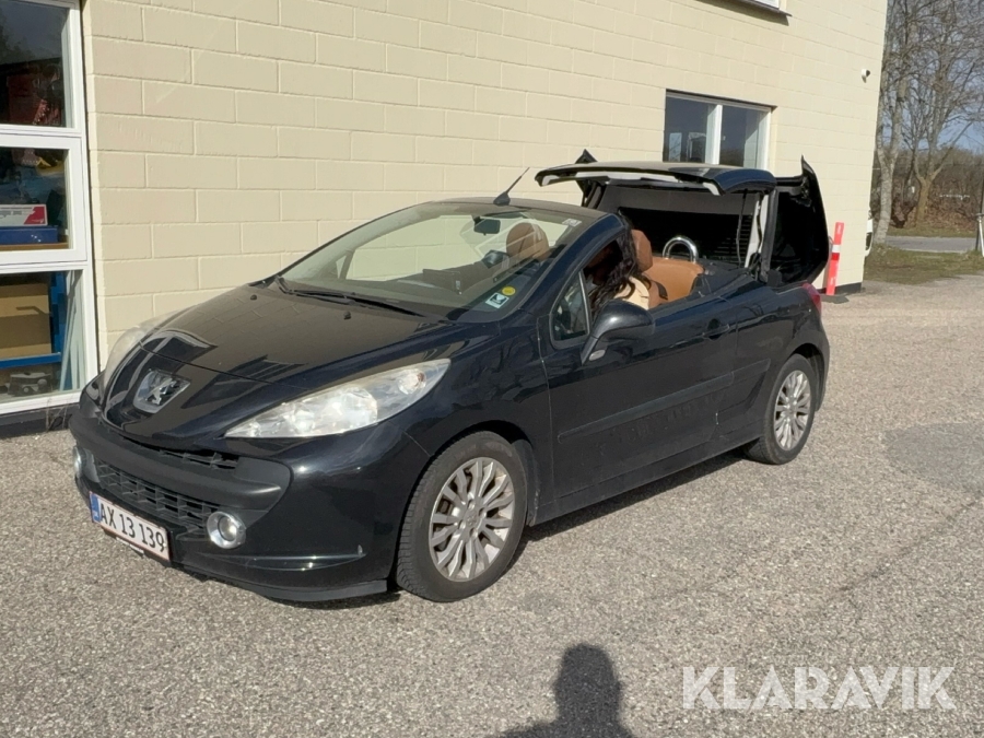 Personbil Cabriolet Peugoet 207 cc