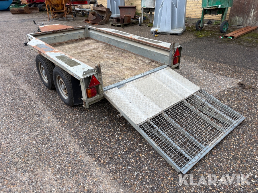 Maskintrailer Ifor Williams 2575kg