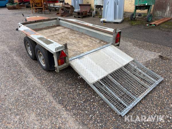 Maskintrailer Ifor Williams 2575kg
