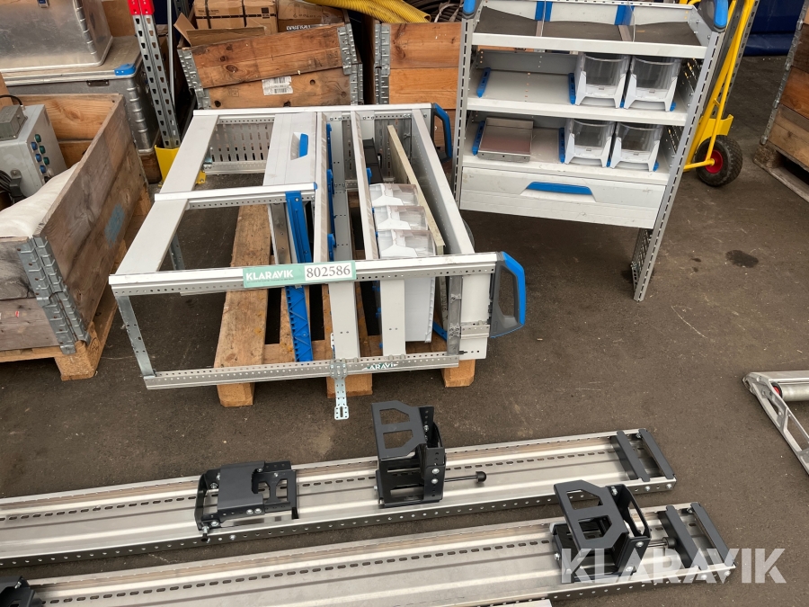 Bilindretning Sortimo aluminium