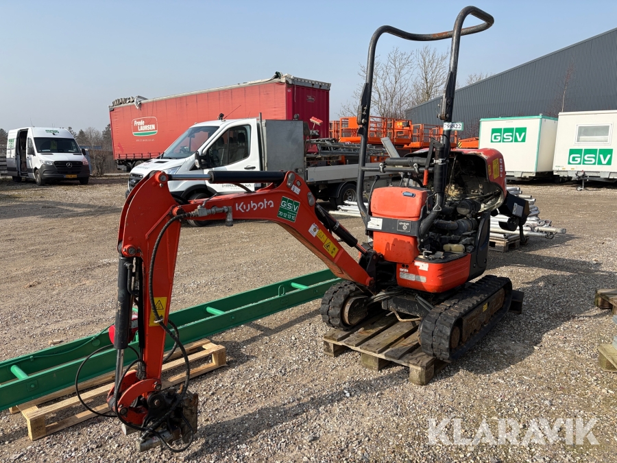 Gravemaskine Kubota U10-3
