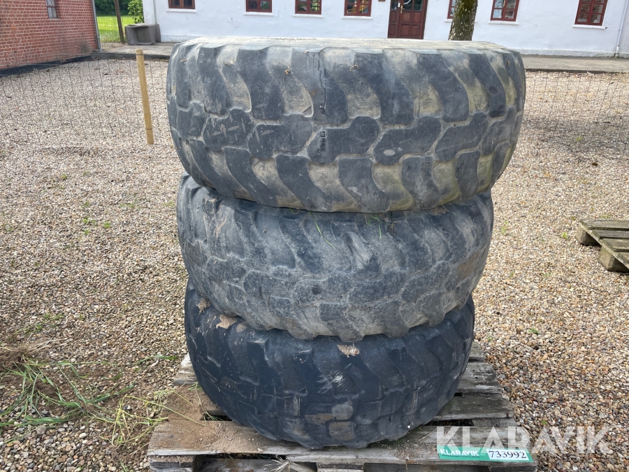 Entreprenørdæk 3 styk