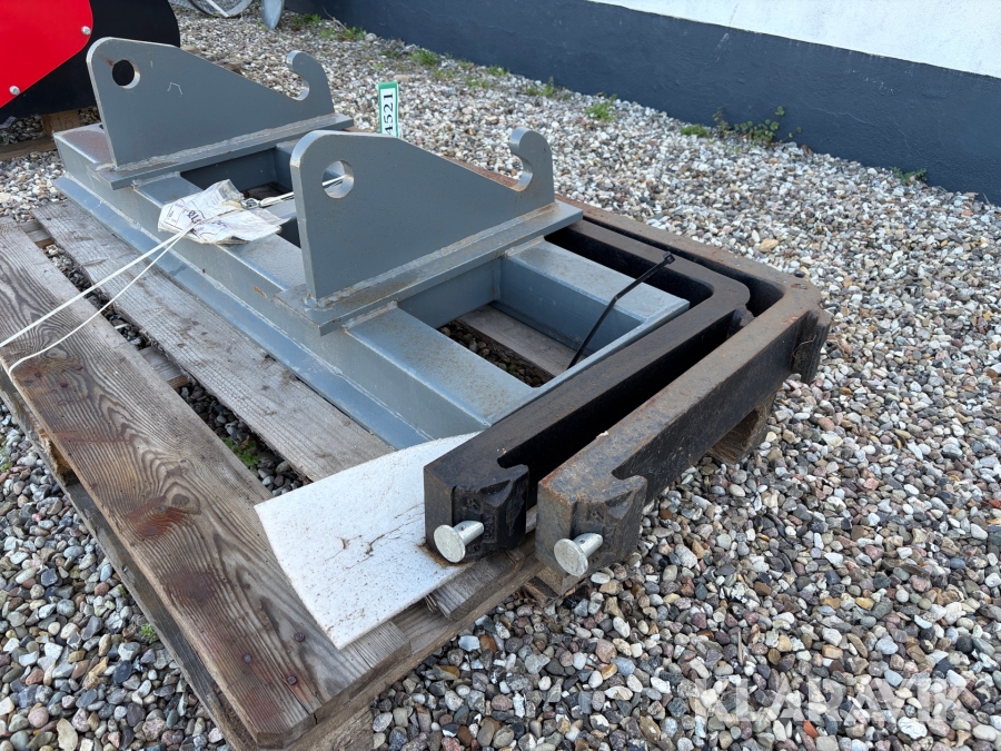 Pallegafler Giant - 2500KG