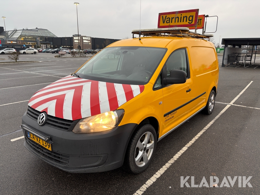 Følgebil Volkswagen Caddy MAXI 2.0 TDI BMT 140 HK MAXI DSG