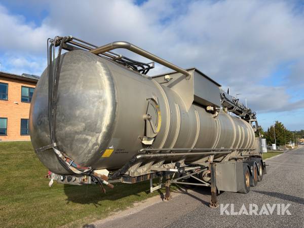 Gylletrailer VM Tarm S med suge- og pumpefunktion