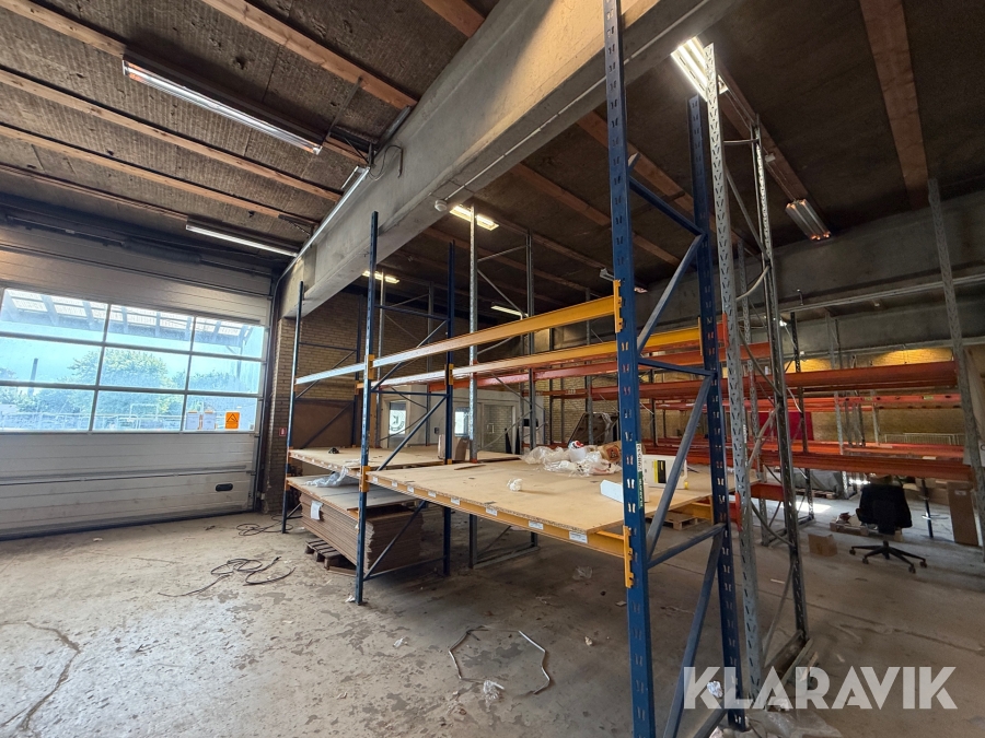 Pallereol 3 gavle og 10 bjælker.