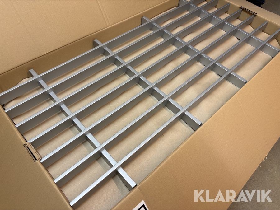 Loftskinnesystem Luxalon plafond system LG40 STD HI.M075 - 297,36 kvm