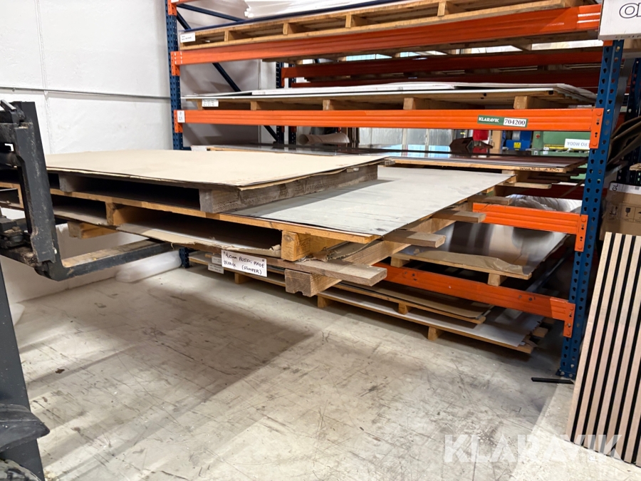 Rustfri stål plader