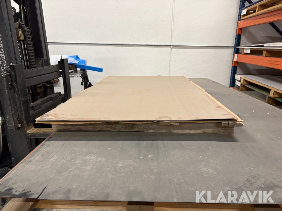 Rustfri stål plader, Ringsted, Klaravik auktioner