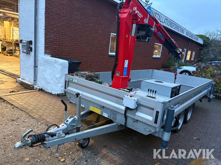Trailer med kran Variant 3521P4