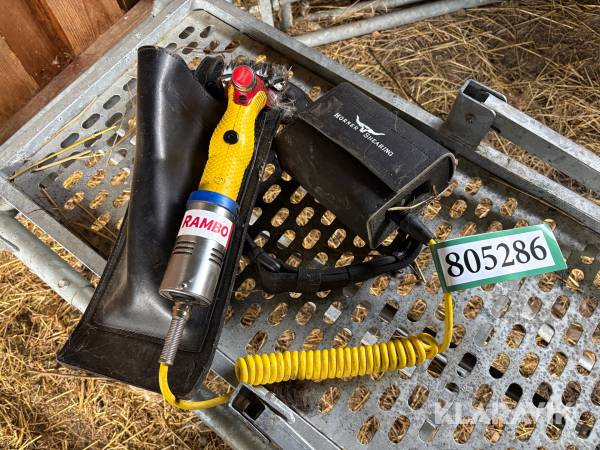 Professionel opladelig fåreklipper Rambo Horner Shearing med lader og ekstra skær