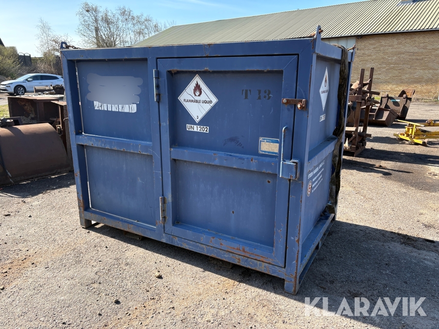 Container tank med pumpe Roug 2000L