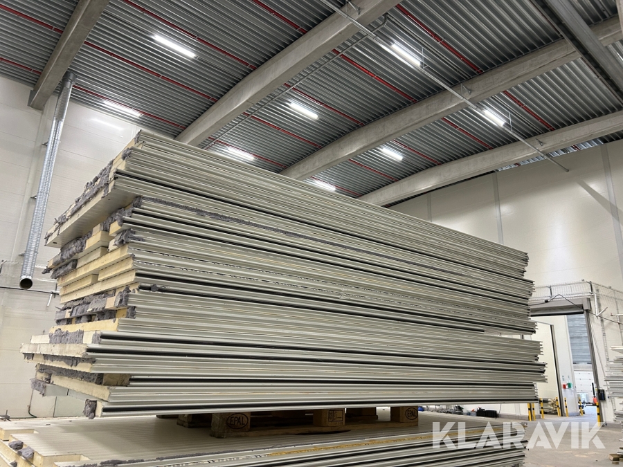 Sandwich paneler, Greve, Klaravik auktioner