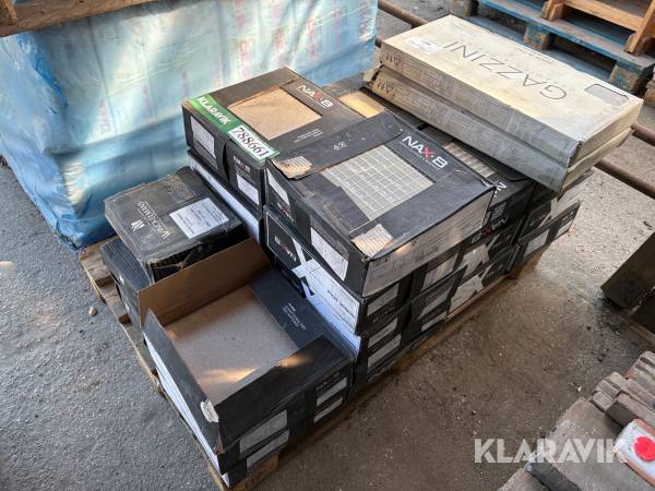 Assorterede fliser - 1 palle